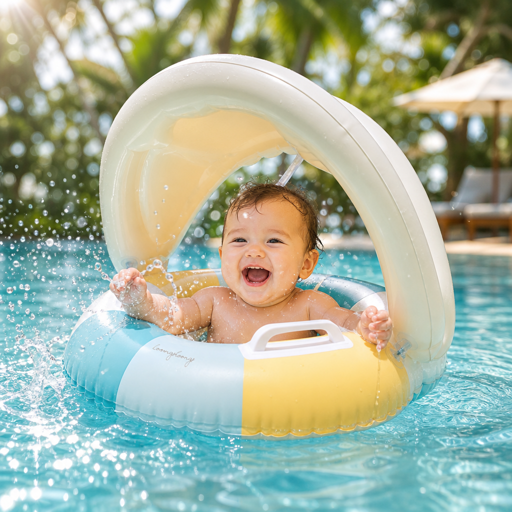 Baby Float With SunShade