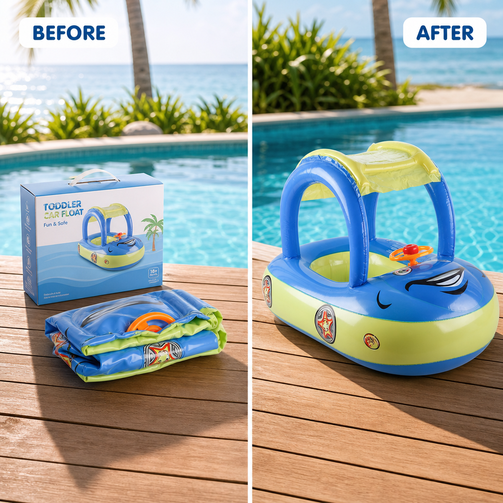 Car Shape Toddler Float